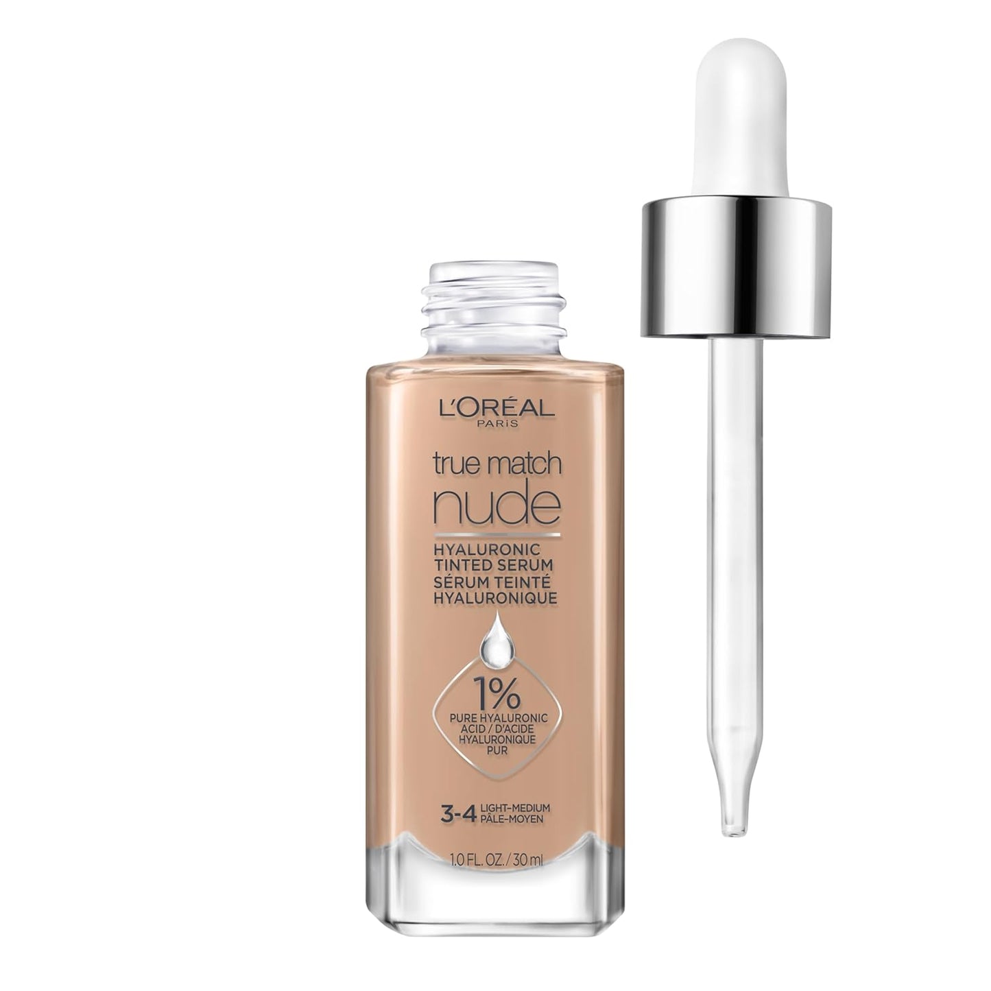 True Match Nude Hyaluronic Tinted Serum Foundation