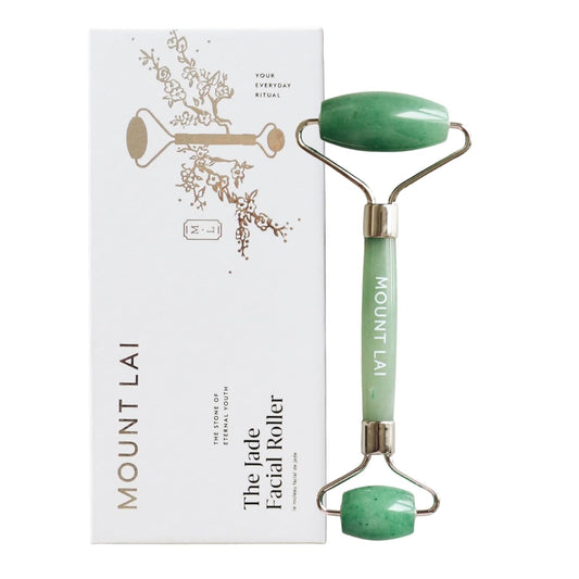 De-Puffing Jade Facial Roller