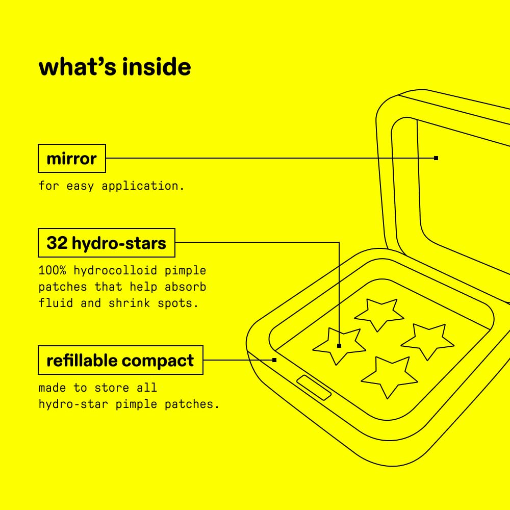 Starface Hydro-Stars parches para espinillas