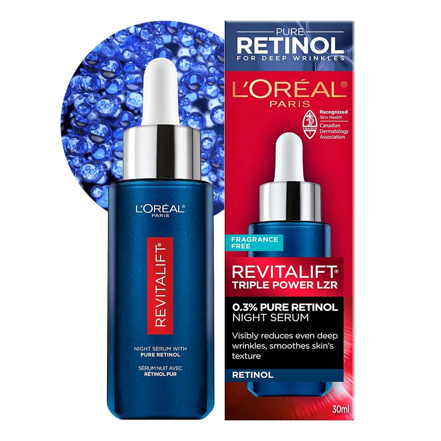 Revitalift Triple Power LZR Retinol Night Serum