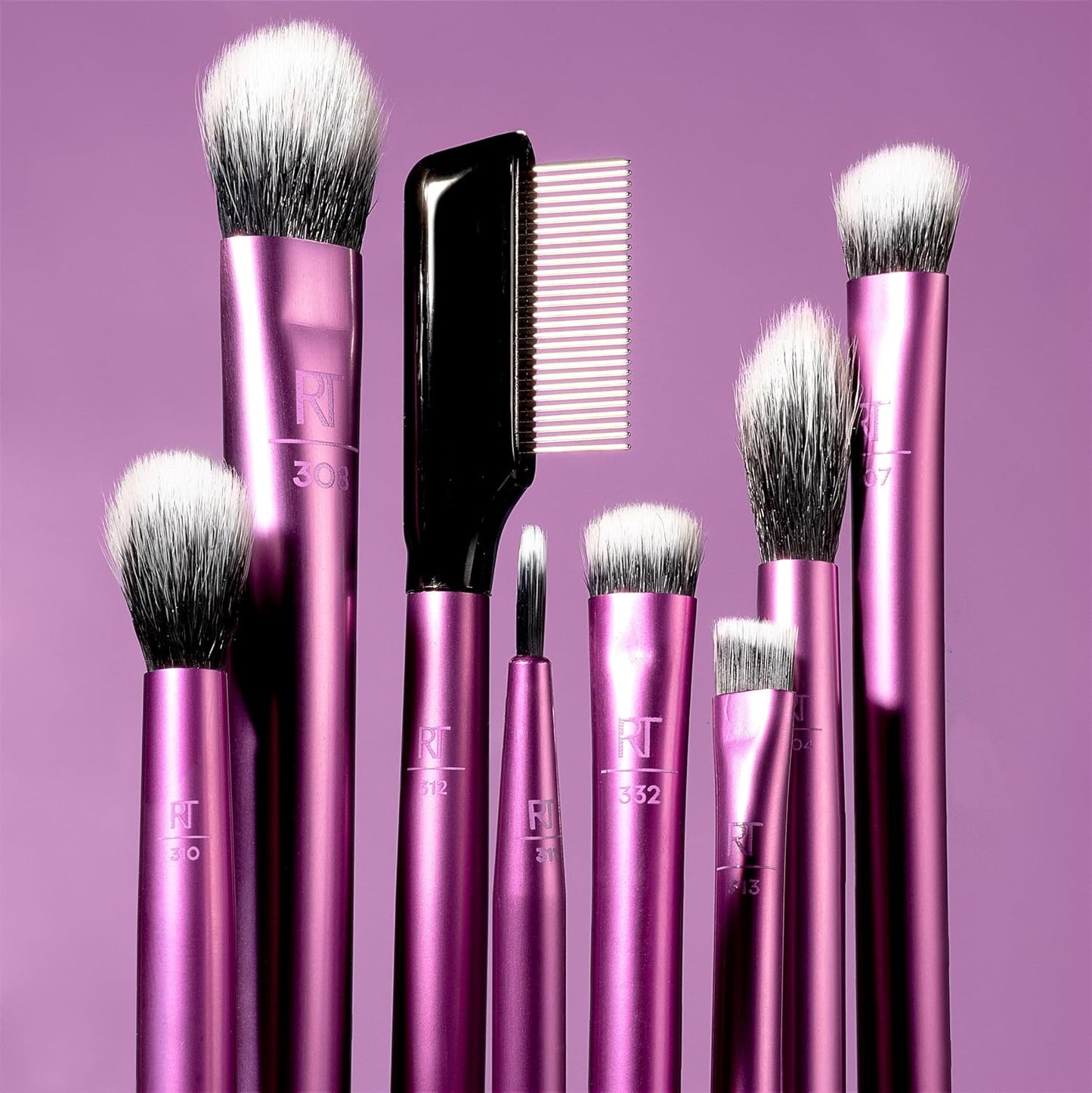 Juego de brochas de maquillaje Everyday Eye Essentials de 8 piezas