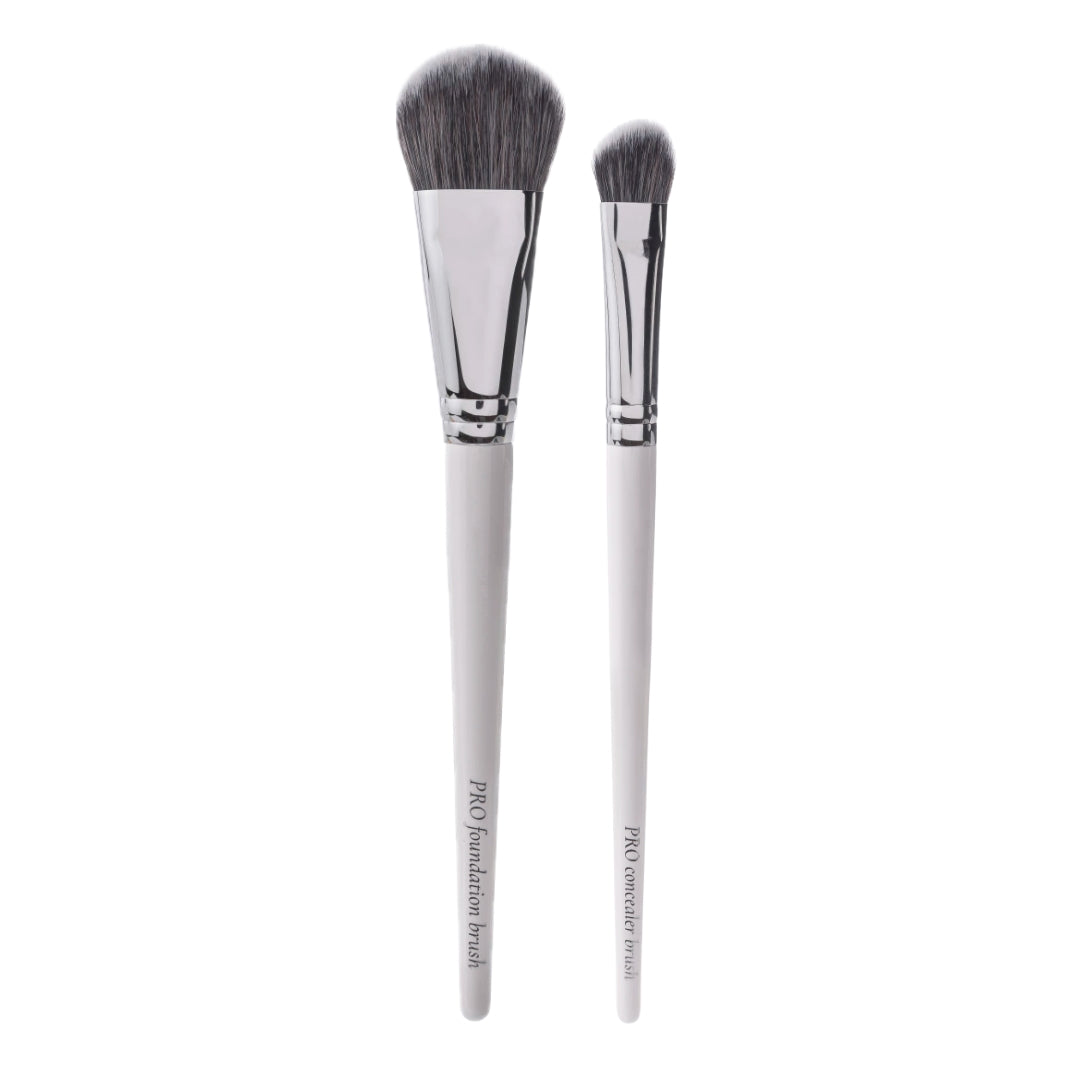 Dúo Pro Foundation + Concealer Brush