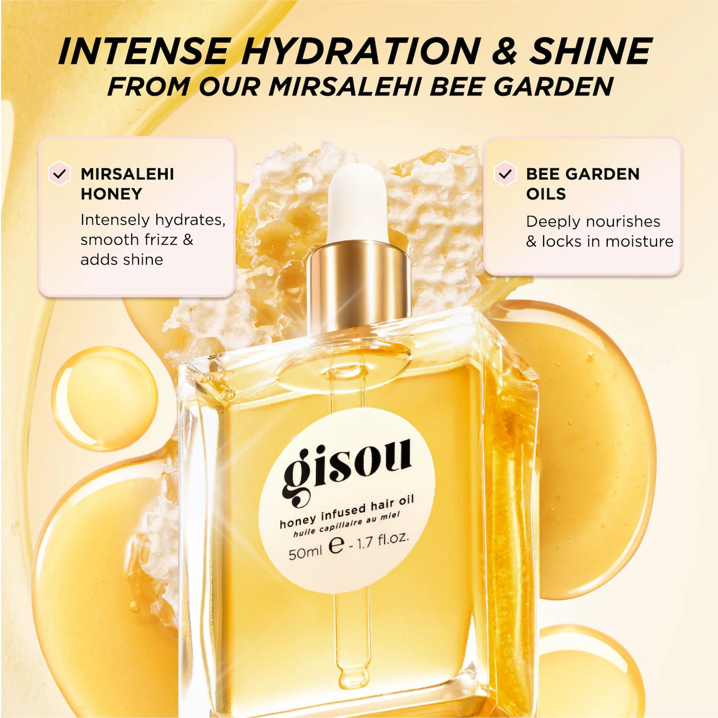 Honey Infused Hair Oil