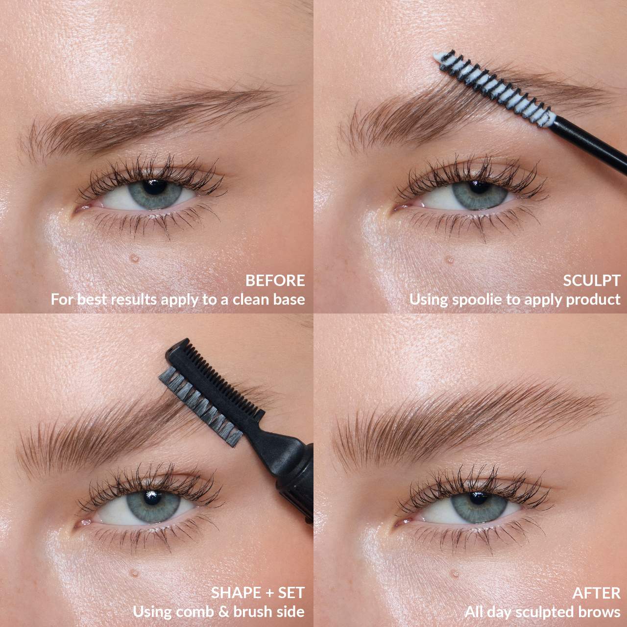 Brow Sculpt Shape and Hold Gel with Lamination Effect