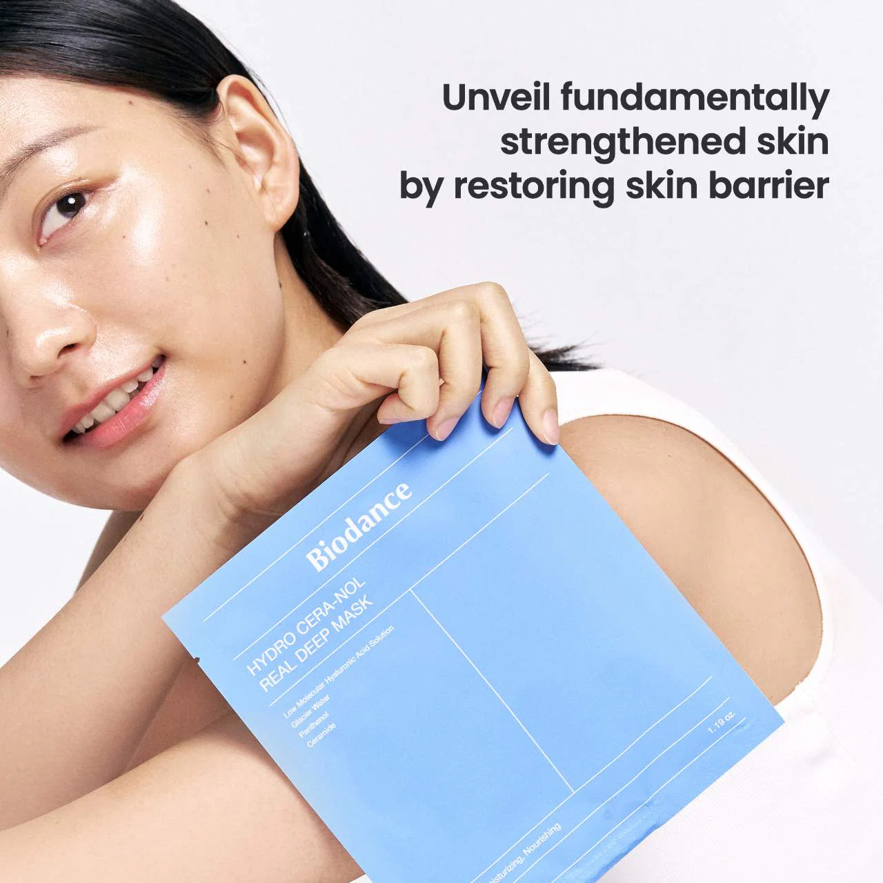 Hydro Cera-nol Real Deep Mask for Dryness Relief & Redness Soothing (4u)