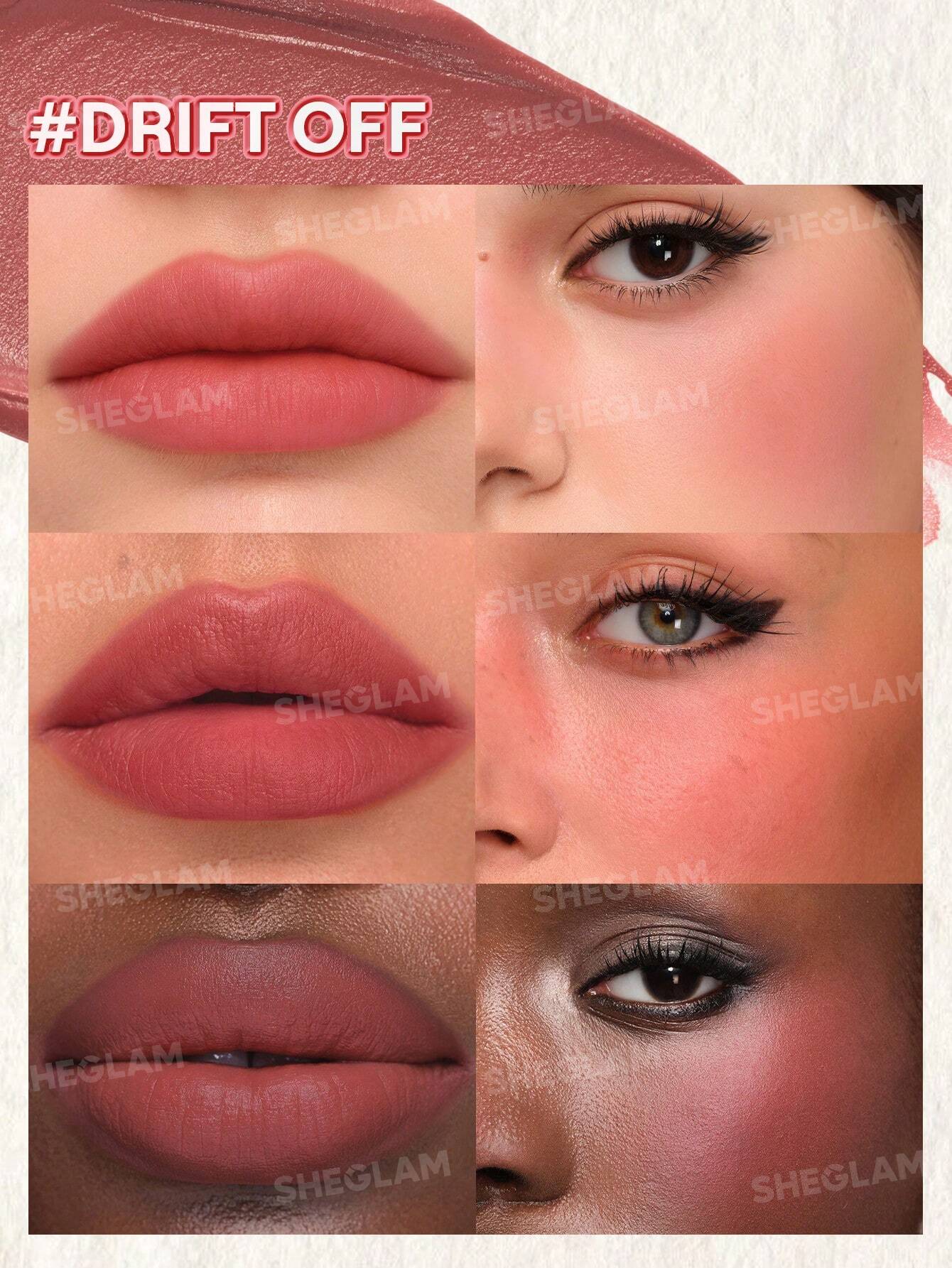 Air Plush Crema para Labios y Mejillas Colorete Líquido y Labial Multiuso