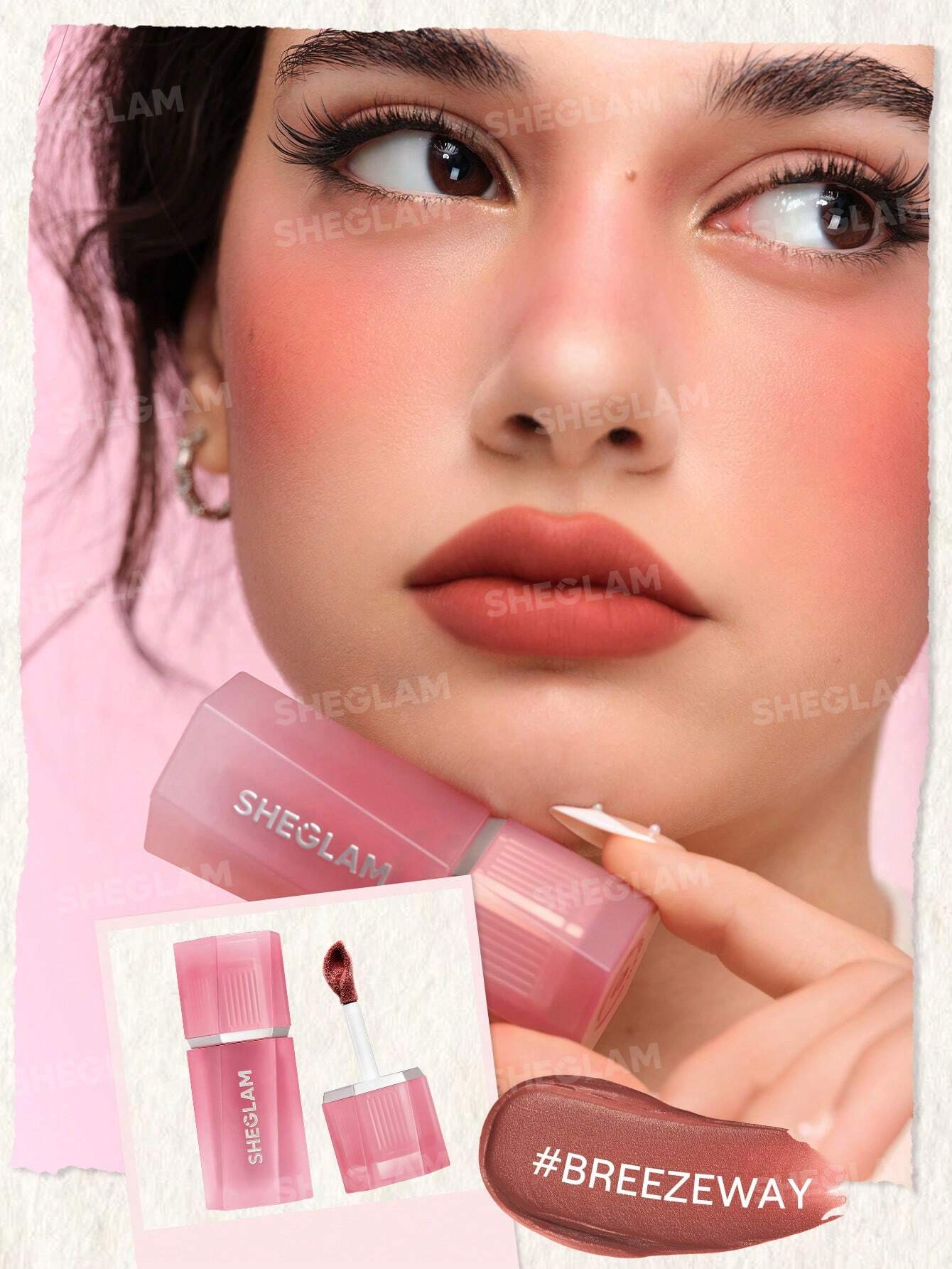 Air Plush Crema para Labios y Mejillas Colorete Líquido y Labial Multiuso