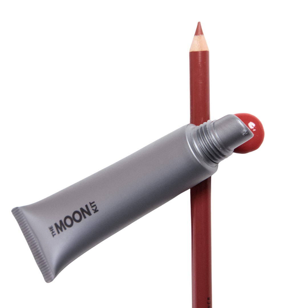 Lip combo gloss + liner | Tono osito bebé