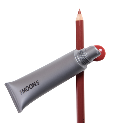 Lip combo gloss + liner | Tono osito bebé