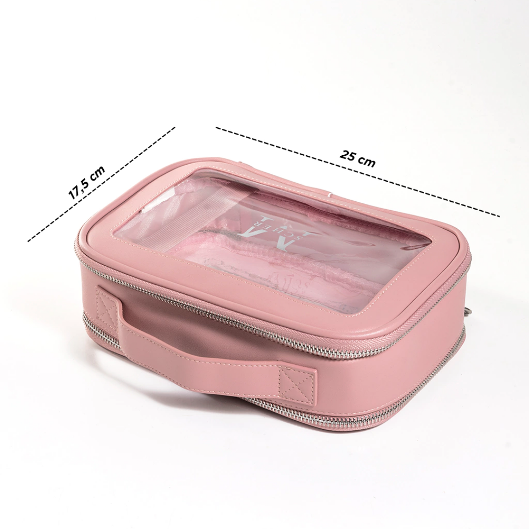 Luxury Pink Bag - Organizador Para Maquillaje Doble