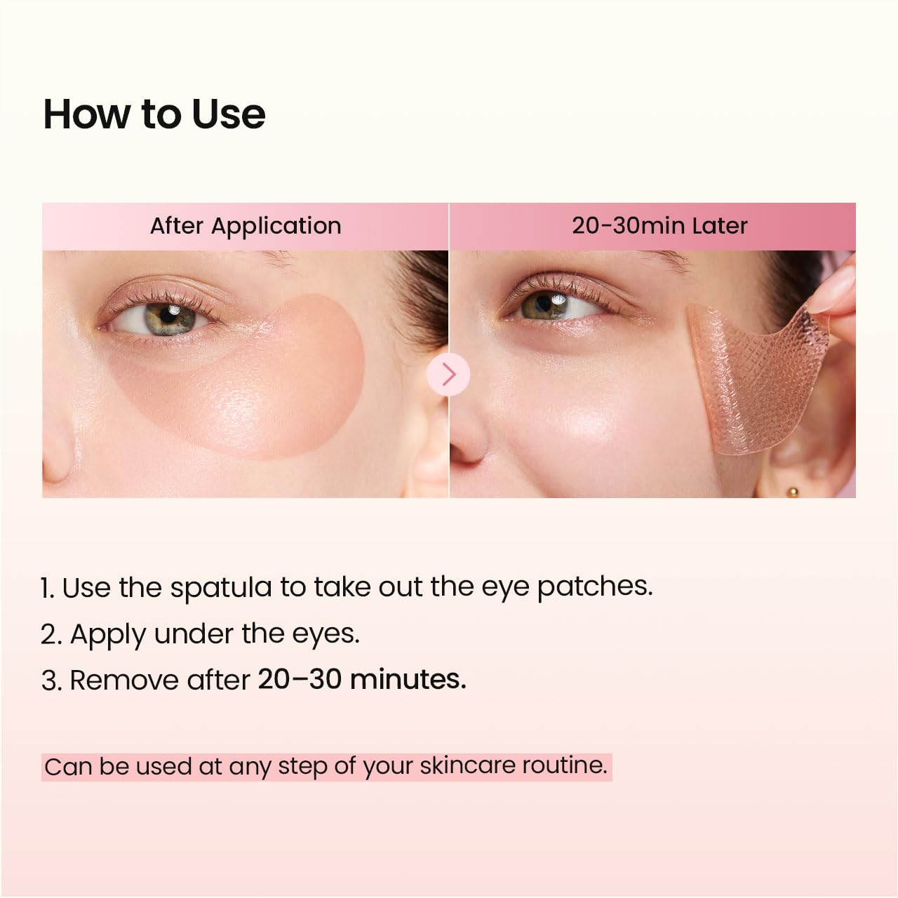 Collagen Peptide Eye Patches 60u