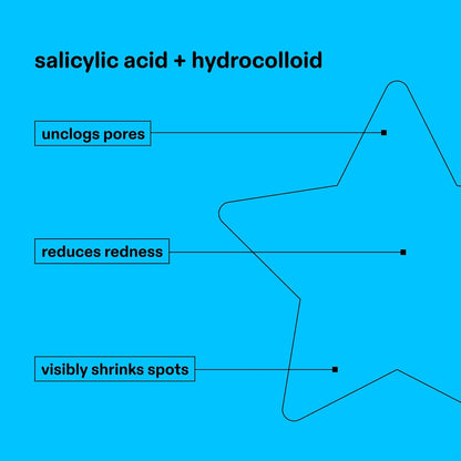 Hydro-Star Salicylic Acid Patches + Big Blue Compact 32u