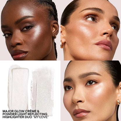 Major Glow Crème & Powder Highlighter Duo