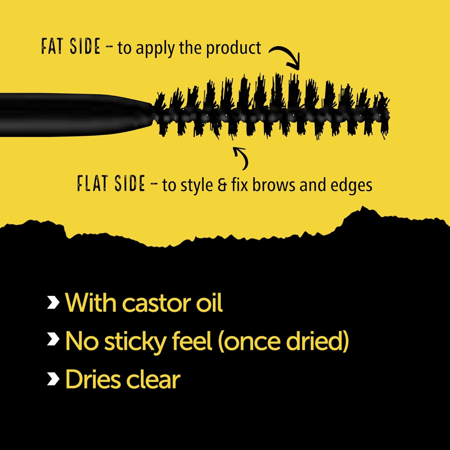 Glued 2-in-1 Brow Gel & Edge Control