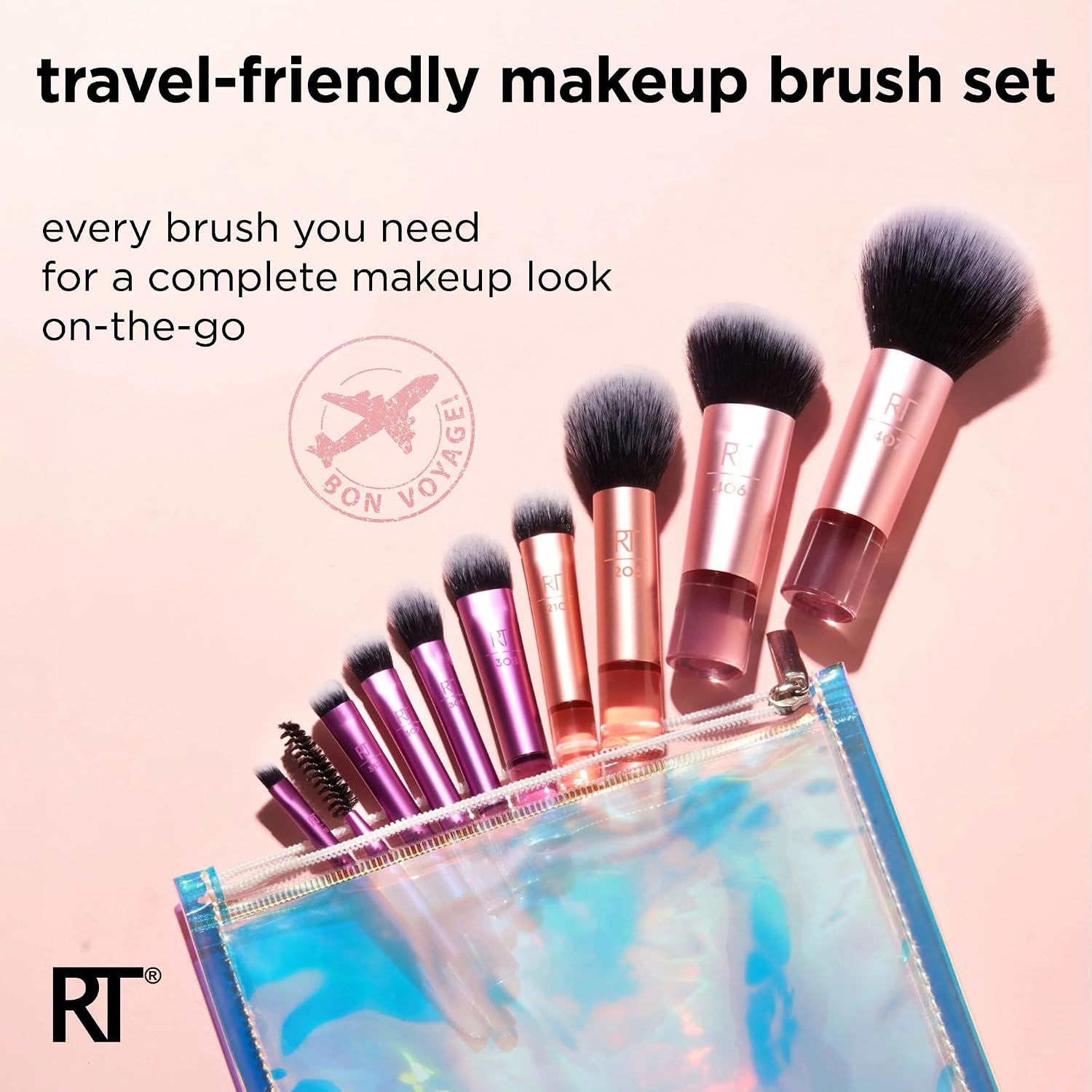 11-Piece Travel Fantasy Mini Brush Kit