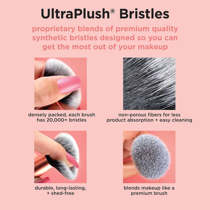 5 Piece Everyday Essentials Makeup Brush Set