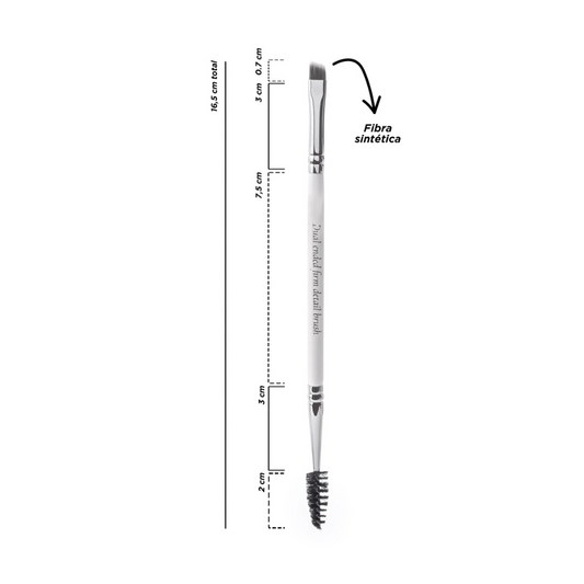 Dual Ended Firm Detail Brush -  Pincel Para Cejas