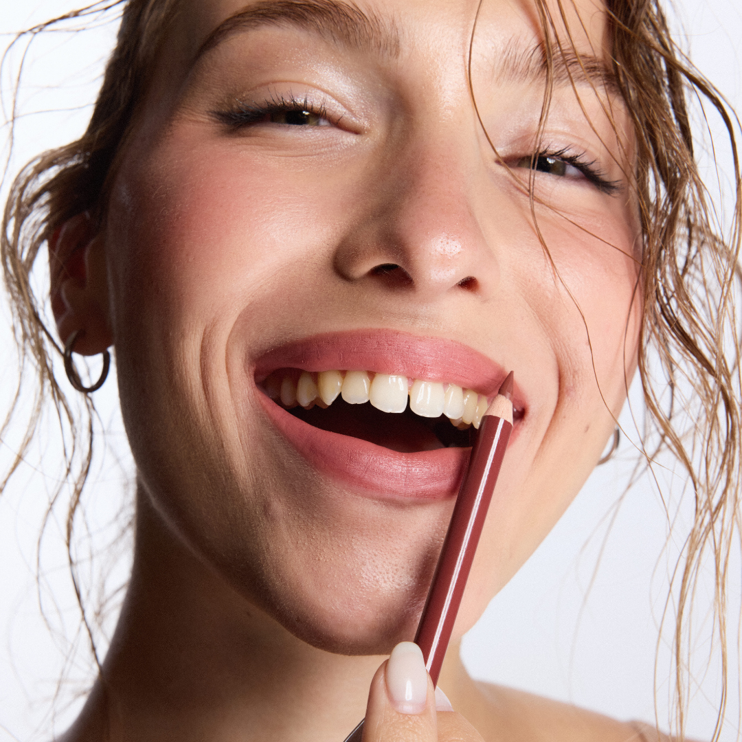 Lip combo gloss + liner | Tono osito bebé