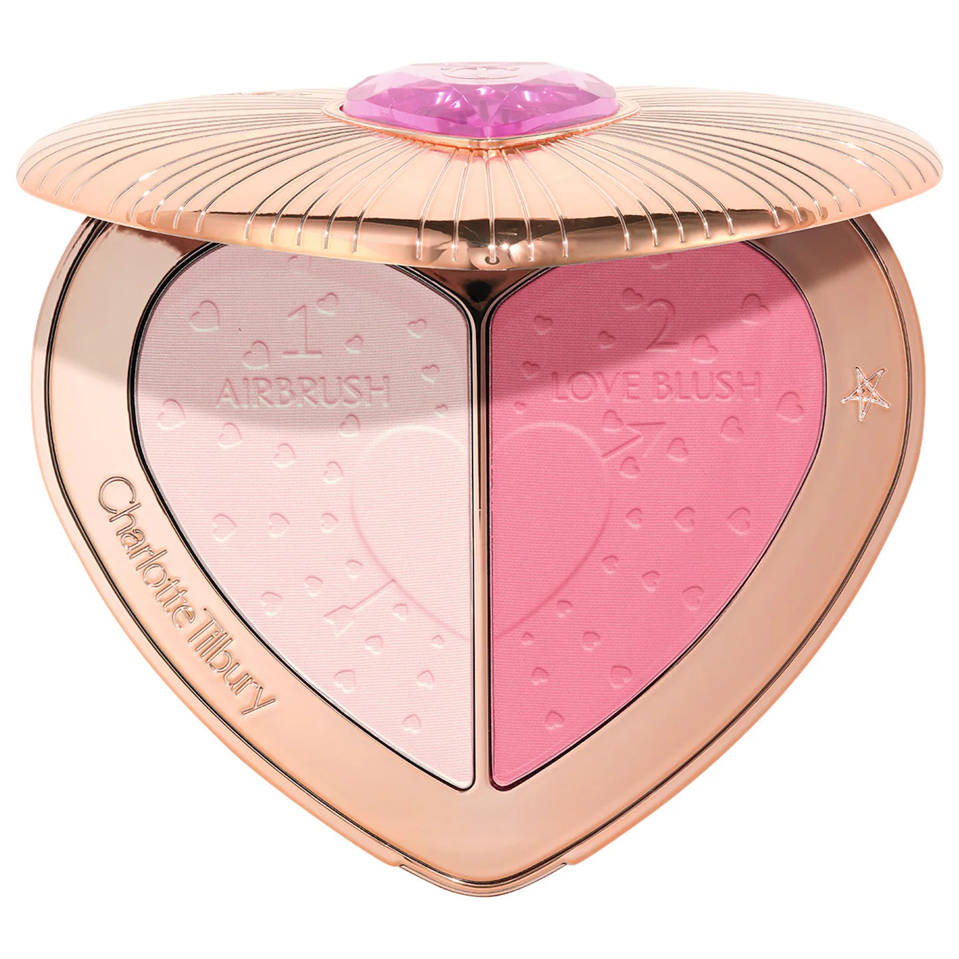Pillow Talk Beauty Soulmates Airbrush and Blush Palette