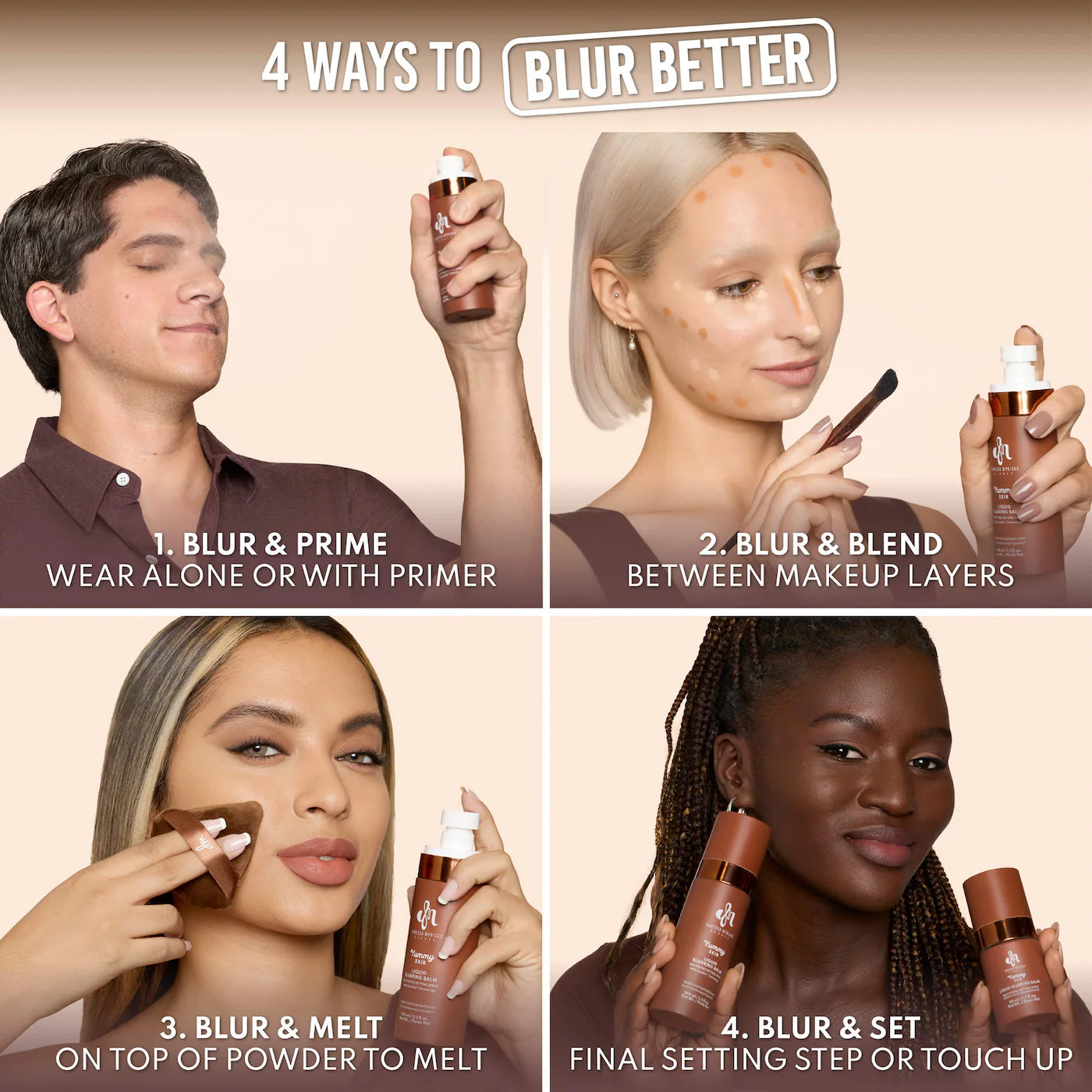 Yummy Skin Liquid Blurring Balm Mattifying Setting Spray