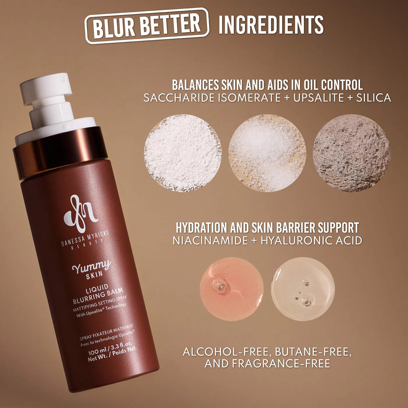 Yummy Skin Liquid Blurring Balm Mattifying Setting Spray