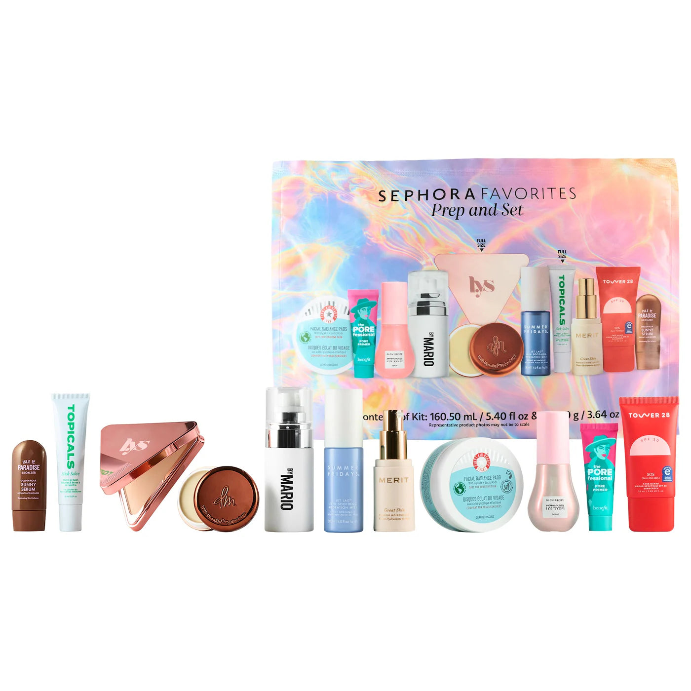 Prep & Set Makeup and Skincare Value Set
