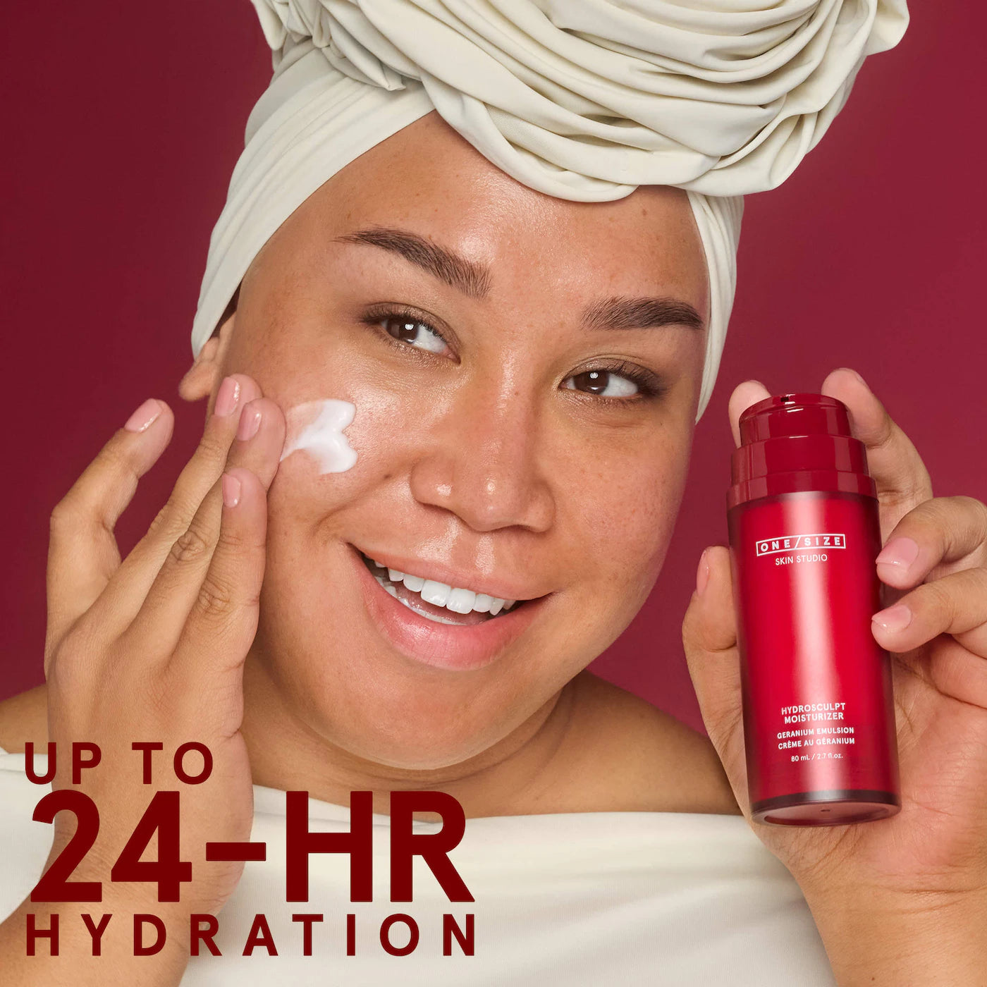 Hydrosculpt Hydrating Cream Moisturizer with Geranium Oil Emulsion