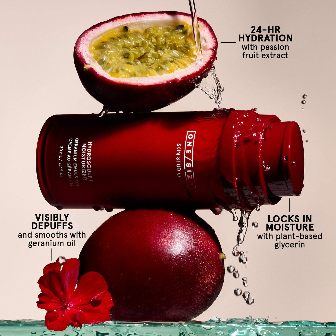 Hydrosculpt Hydrating Cream Moisturizer with Geranium Oil Emulsion