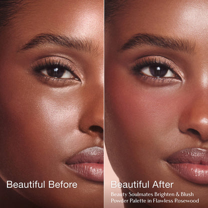 Pillow Talk Beauty Soulmates Airbrush and Blush Palette